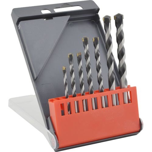 WD20070-7pcs Masonry Drill Bits Set